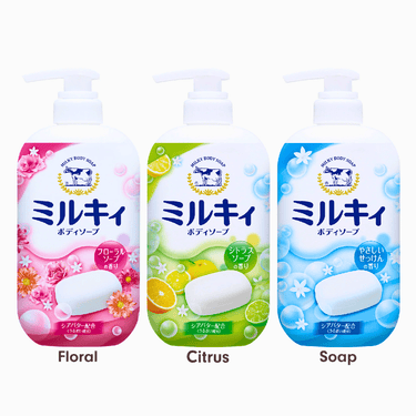 COW_COW Milky Body Soap Fragrance Pump_Cosmetic World